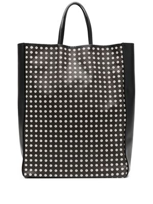 10 CORSO COMO sac cabas à motif monogrammé - Noir
