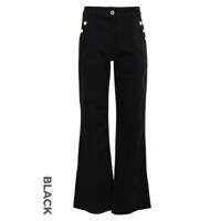 DNM Pure - Zwart | Dames | Broek | Zwart | 30 | regular | Kamst mode