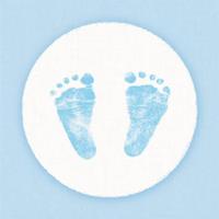 Ambiente servetten 25 cm baby stappen jongen fsc mix - thumbnail