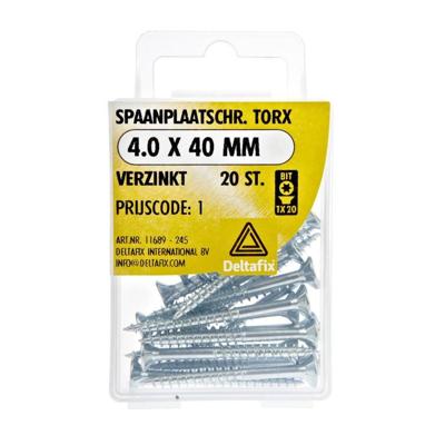 Sp.pl.schr.torx 3,5x30mm vz 35st - Deltafix