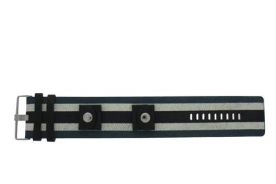 Horlogeband Fossil JR8372 Leder Multicolor 24mm