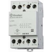 Finder 22.64.0.230.4710 Contactor 3x NO, 1x NC 230 V/DC, 230 V/AC 63 A 1 stuk(s)