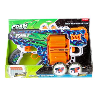 FOAM STRIKEX Pistool Fast L + 12 pijlen