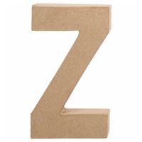 Creativ Company Letter papier-maché - z, 20,5cm Creativ Company Letter papier-maché - z, 20,5cm