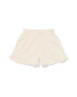 HEMA Baby Korte Broek Broderie Gebroken Wit (gebroken wit)
