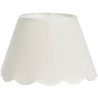 2e Halve Prijs Leen Bakker - Lampenkap Florine - Off-white - 19xØ30 Cm - Katoen - Crème