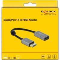 Delock 66436 Actieve DisplayPort 1.4 naar HDMI-adapter 4K 60 Hz (HDR) - thumbnail