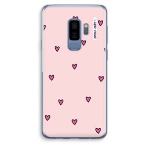 Hartjes: Samsung Galaxy S9 Plus Transparant Hoesje
