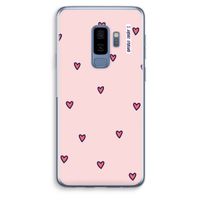 Hartjes: Samsung Galaxy S9 Plus Transparant Hoesje