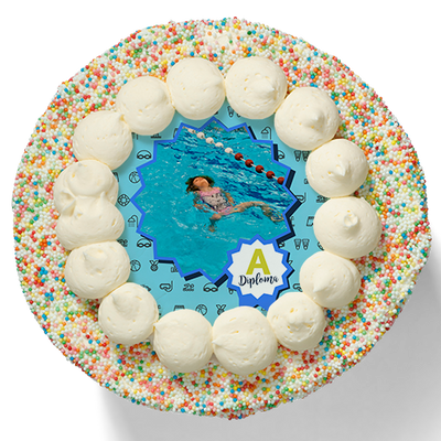 Sparklecake "Geslaagd"