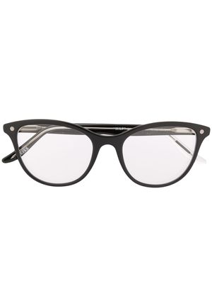 Snob lunettes de vue Milf à monture papillon - Noir
