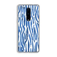 Blauwe nerven: OnePlus 8 Transparant Hoesje Blauwe nerven: OnePlus 8 Transparant Hoesje