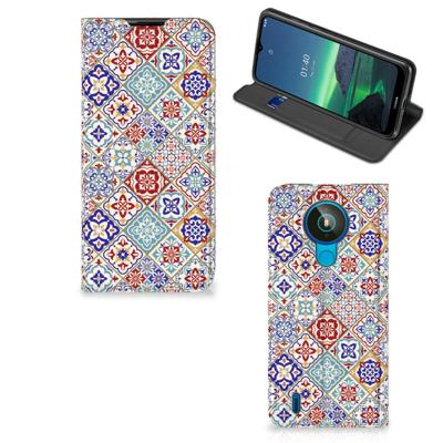 Nokia 1.4 | Standcase | Tiles Color Nokia 1.4 | Standcase | Tiles Color