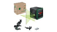Bosch Groen Quigo Green Kruislijnlaser | Inclusief Batterijen - 0603663CZ0