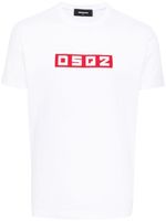 DSQUARED2 t-shirt à appliqué logo - Blanc