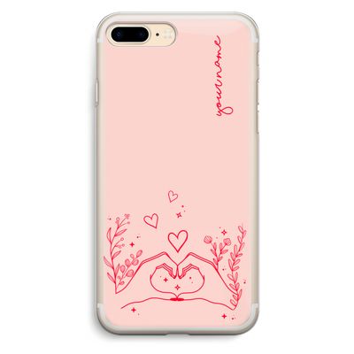 Love is in the air: iPhone 7 Plus Transparant Hoesje