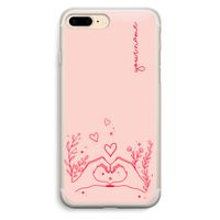 Love is in the air: iPhone 7 Plus Transparant Hoesje