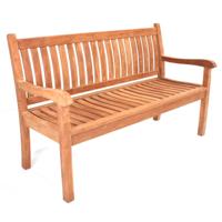 Tuinbank FSC teakhout 130x62x90cm - thumbnail