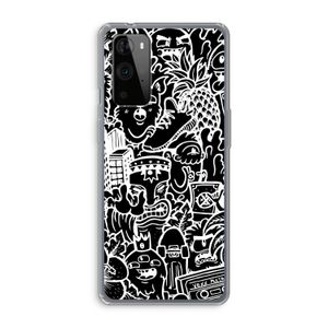 Vexx Black Mixtape: OnePlus 9 Pro Transparant Hoesje