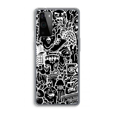 Vexx Black Mixtape: OnePlus 9 Pro Transparant Hoesje