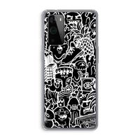 Vexx Black Mixtape: OnePlus 9 Pro Transparant Hoesje