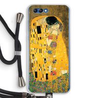 Der Kuss: Honor 10 Transparant Hoesje met koord