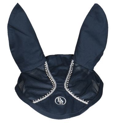 BR Glamour Chic Oornetje donkerblauw maat:full