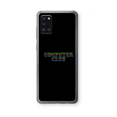 Retro: Samsung Galaxy A31 Transparant Hoesje