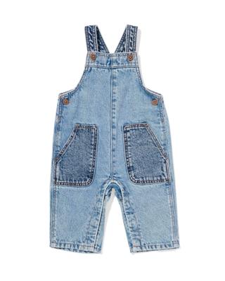 HEMA Babytuinbroek denim denim (denim)