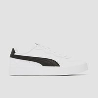 Puma Puma skye clean sneakers wit/zwart dames dames - thumbnail