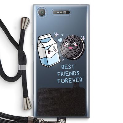Best Friend Forever: Sony Xperia XZ1 Transparant Hoesje met koord