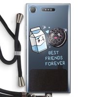 Best Friend Forever: Sony Xperia XZ1 Transparant Hoesje met koord