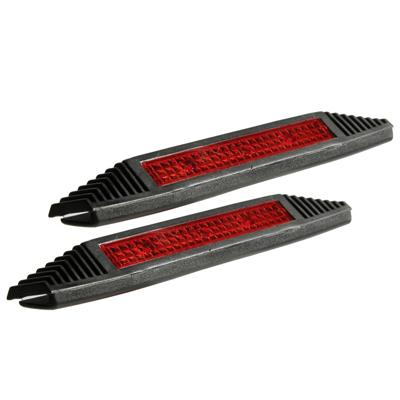 Carpoint Deurstripset Zwart 2 stuks 140 mm 2237802