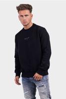 Carlo Colucci C4428 20 Basic Sweater Heren Zwart - Maat XS - Kleur: Zwart | Soccerfanshop - thumbnail