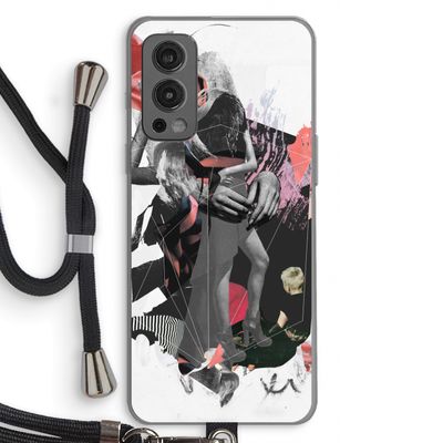 Dissimulation du réel: OnePlus Nord 2 5G Transparant Hoesje met koord