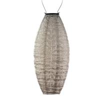 LUMIZ Solar tuinverlichting Folia Long Oval - 20 cm - Licht Taupe - thumbnail