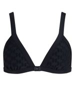 Karl Lagerfeld haut de bikini à motif monogrammé KL - Noir