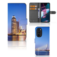 Motorola Edge 30 Pro Flip Cover Rotterdam - thumbnail