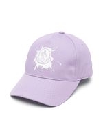 Moncler Enfant casquette à logo imprimé - Violet - thumbnail