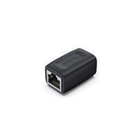 UNITEK A1026BK tussenstuk voor kabels RJ-45 Zwart