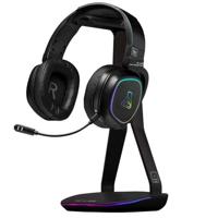 Headset/headsetstandaard - THE G-LAB - K-STAND HYDROGEN - 2 USB-poorten - Zwart