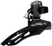 Shimano Voorderailleur 6/7-speed Tourney TZ FD-TZ500 down swing/top pull hoge klem ø28,6 mm 42T