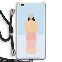 Mirror: Huawei Ascend P8 Lite (2017) Transparant Hoesje met koord