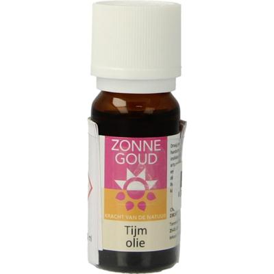 Zonnegoud Tijm etherische olie