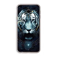 Darkness Tiger: Samsung Galaxy J4 Plus Transparant Hoesje