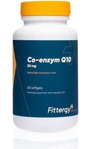 Fittergy Co-enzym Q10 30 mg Softgels