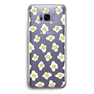 Spiegeleitjes: Samsung Galaxy S8 Transparant Hoesje
