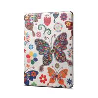 Colors Butterfly Pattern Horizontal Flip PU Leather Protective Case for Amazon Kindle 2019 with Sleep & Wake-up Funtion