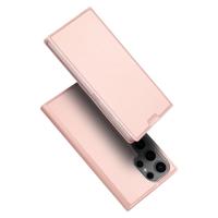 Dux Ducis Samsung Galaxy S25 Ultra - Slim bookcase hoesje - Lichtroze