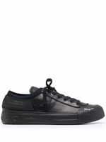Ferragamo baskets à motif Gancini - Noir